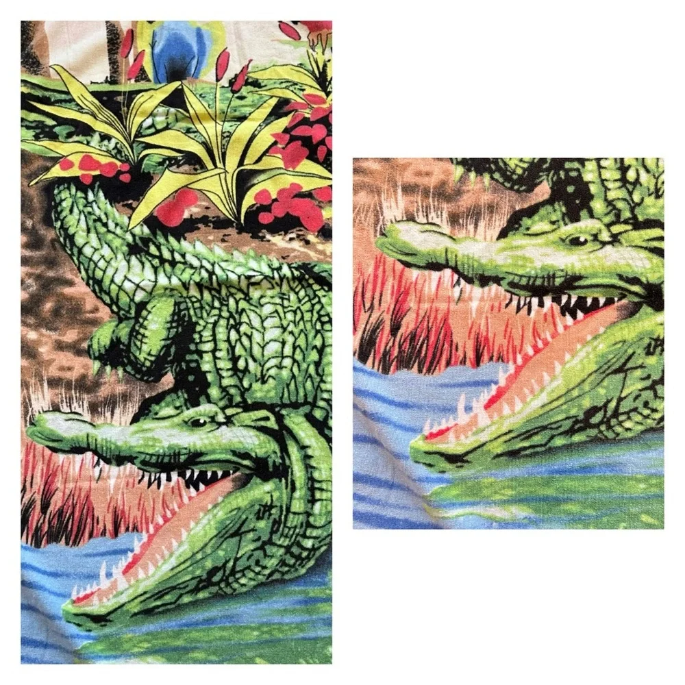 Island Bear Tropical Bath Towel